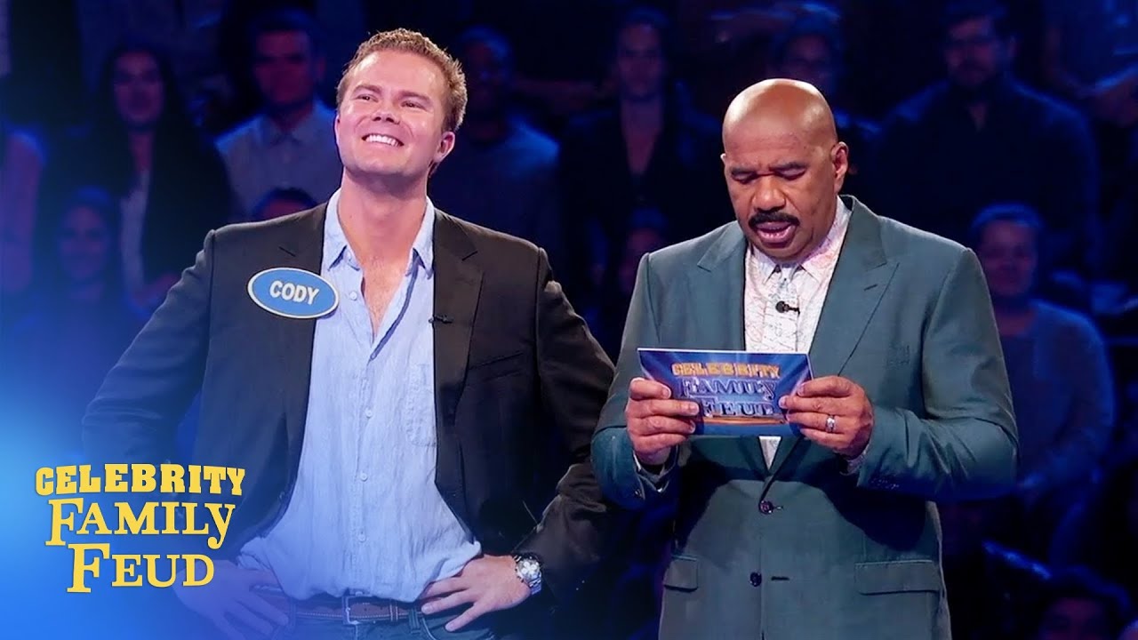 Boom! Cody Gifford gets 196 points! | Celebrity Family Feud
