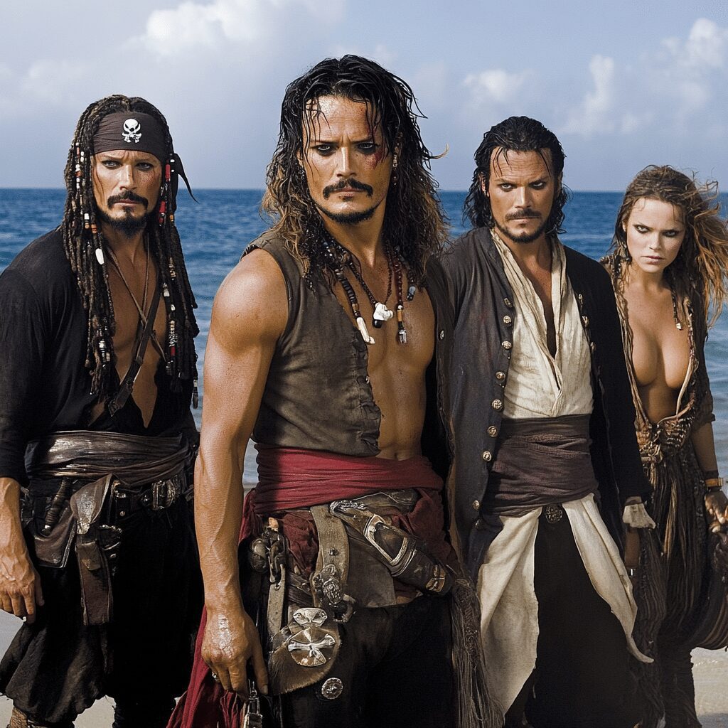 pirates of the caribbean 2 cast